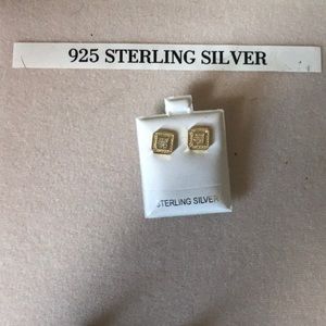 Sterling silver earring